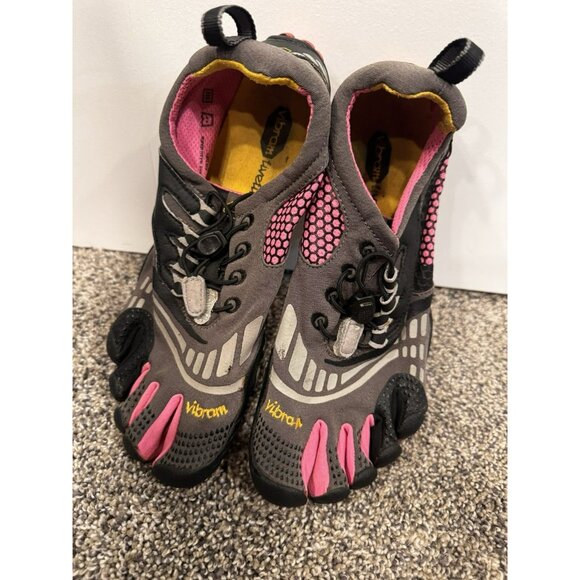 Women’s Five Finger Vibram Shoes Pink Size 39 - Picture 2 of 5